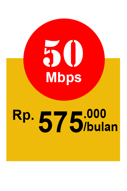 Internet Retail Home 50 mbps